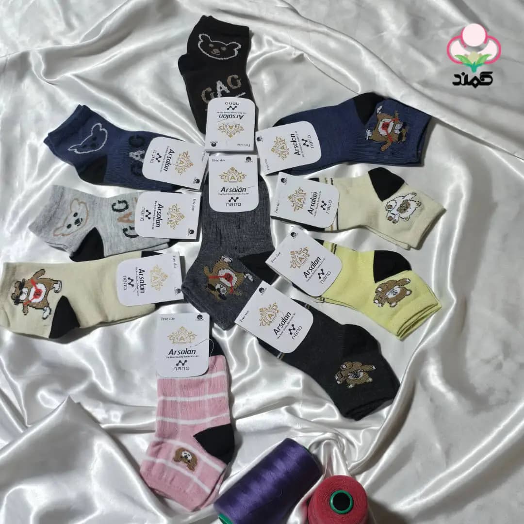 جوراب بچگانه عروسکی خرید جینی — تصویر ۲