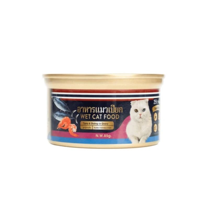 کنسرو نچرال تایمهر طعم ماهی تن و میگو وزن 85 گرم