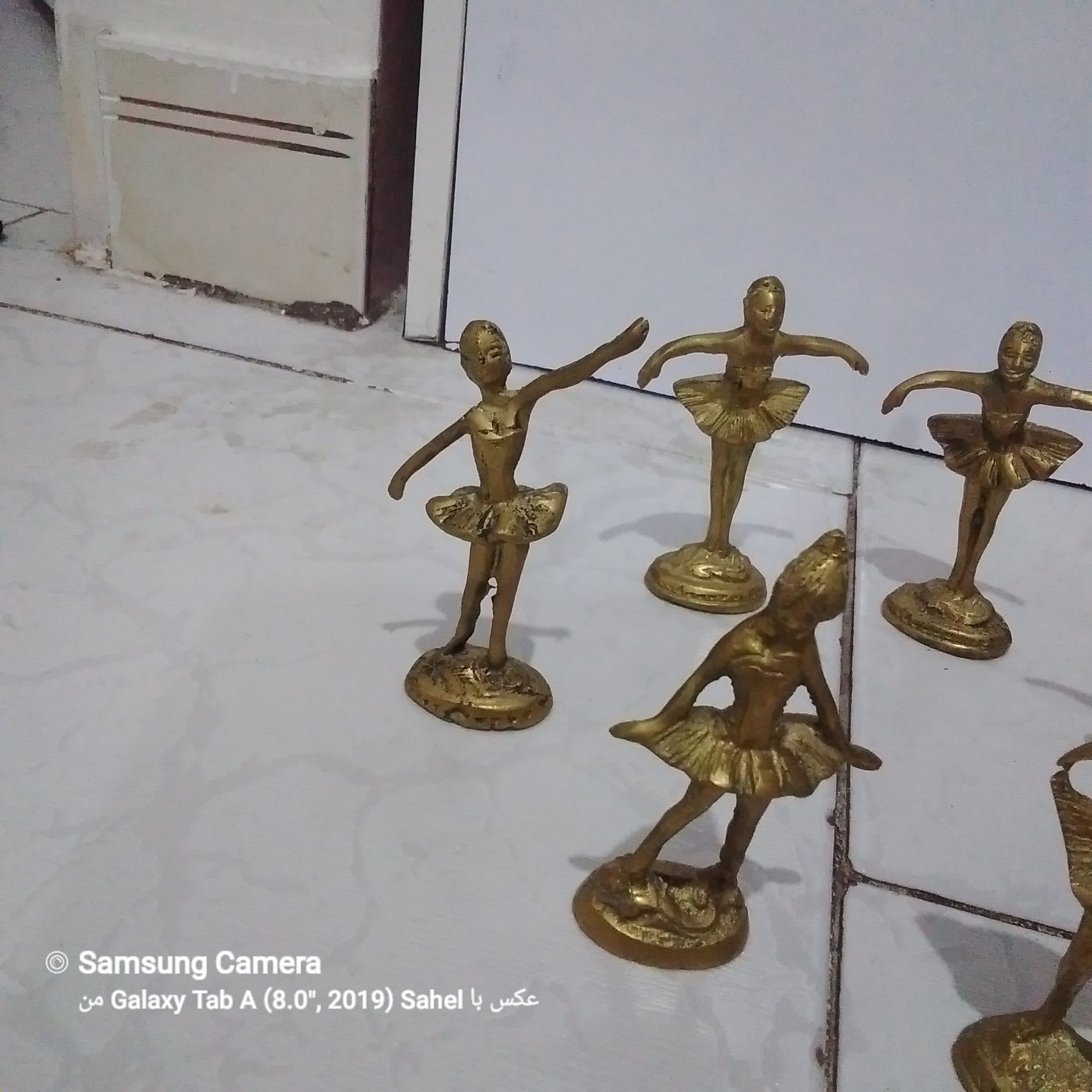 مجسمه رقص باله برنزی ۶ عددی — تصویر ۲