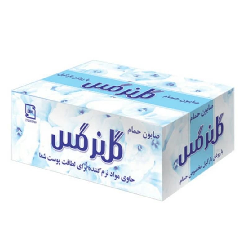 صابون شستشو گل نرگس مدل روغن نارگیل وزن 130 گرم بسته 6 عددی