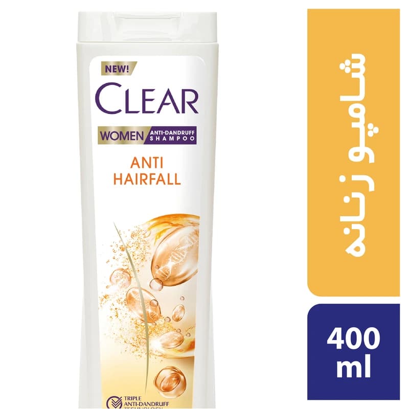 شامپو ضد ریزش مو کلییر مدل Anti-Dandruff حجم 400 میلی لیتر