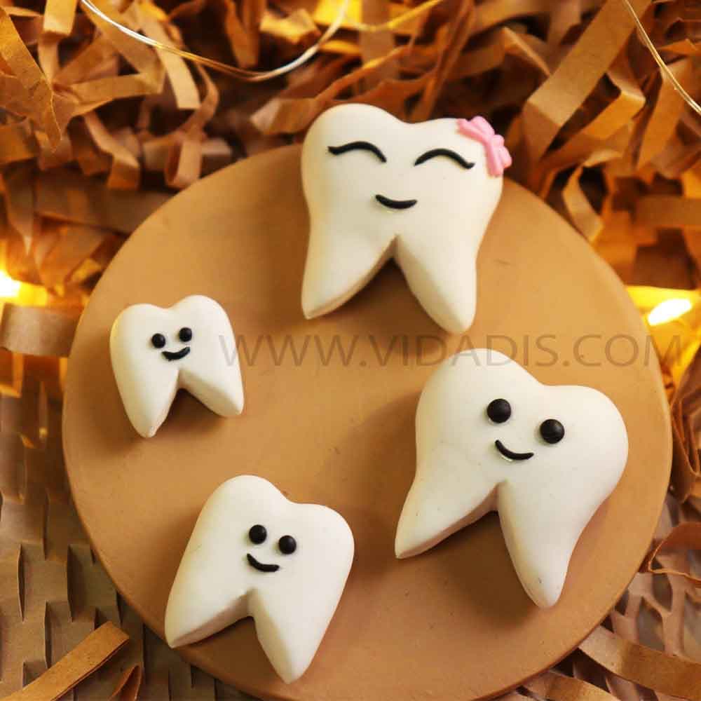 قالب سیلیکونی ست دندونی چهار عددی