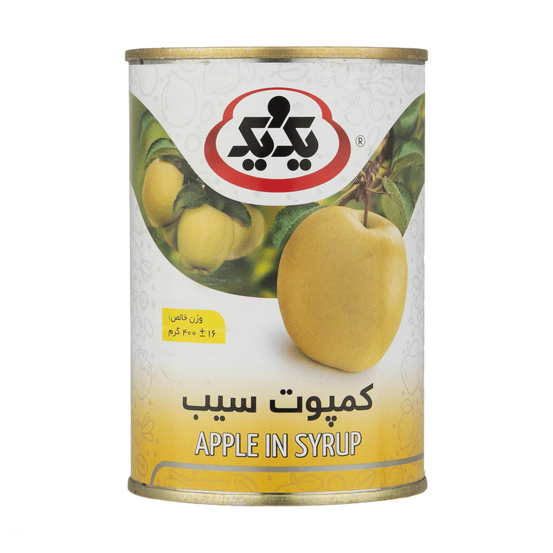 کمپوت سیب یک و یک – 400 گرم