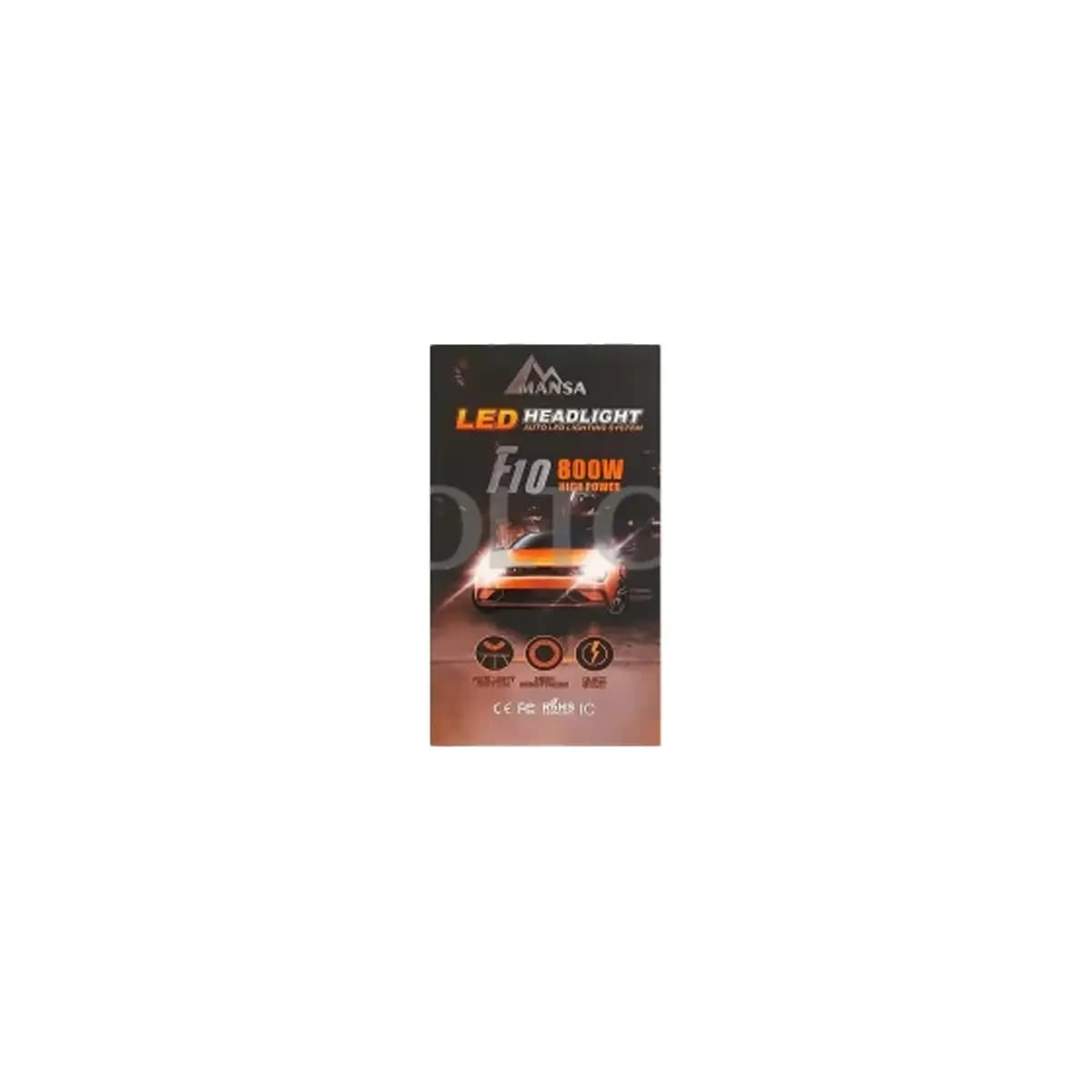 هدلایت مانسا مدل F10 Mansa پایه H4 — تصویر ۲