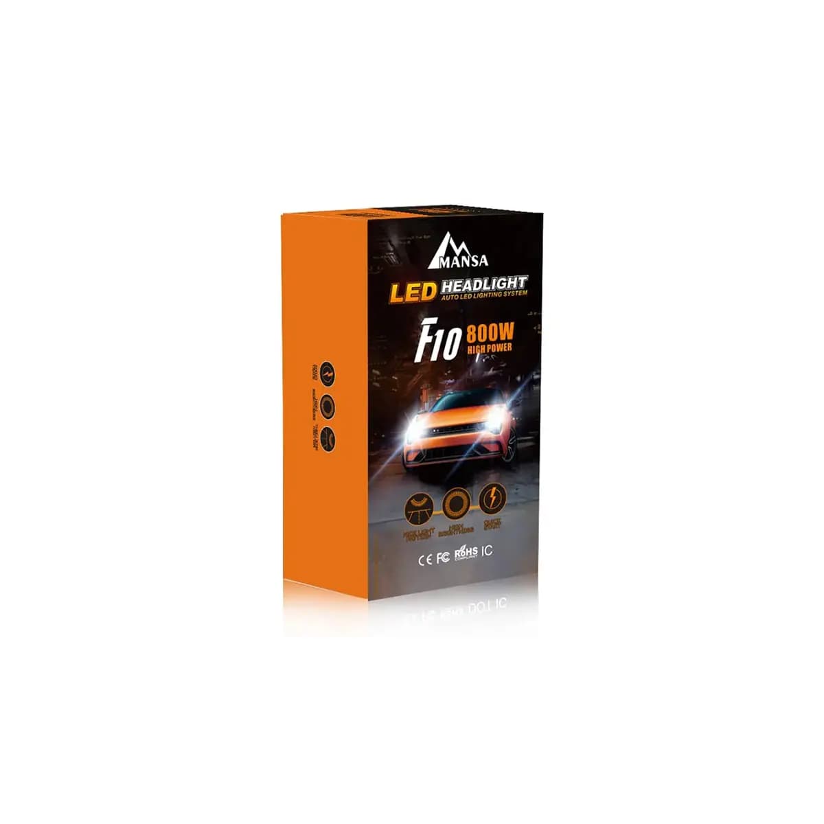 هدلایت مانسا مدل F10 Mansa پایه H3 — تصویر ۲