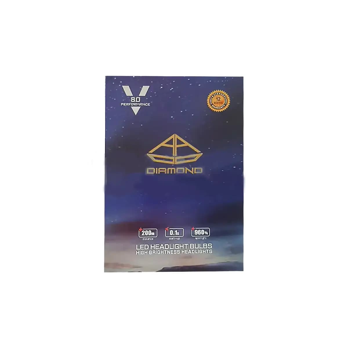 هدلایت دیاموند یخی پایه 9006 — تصویر ۲
