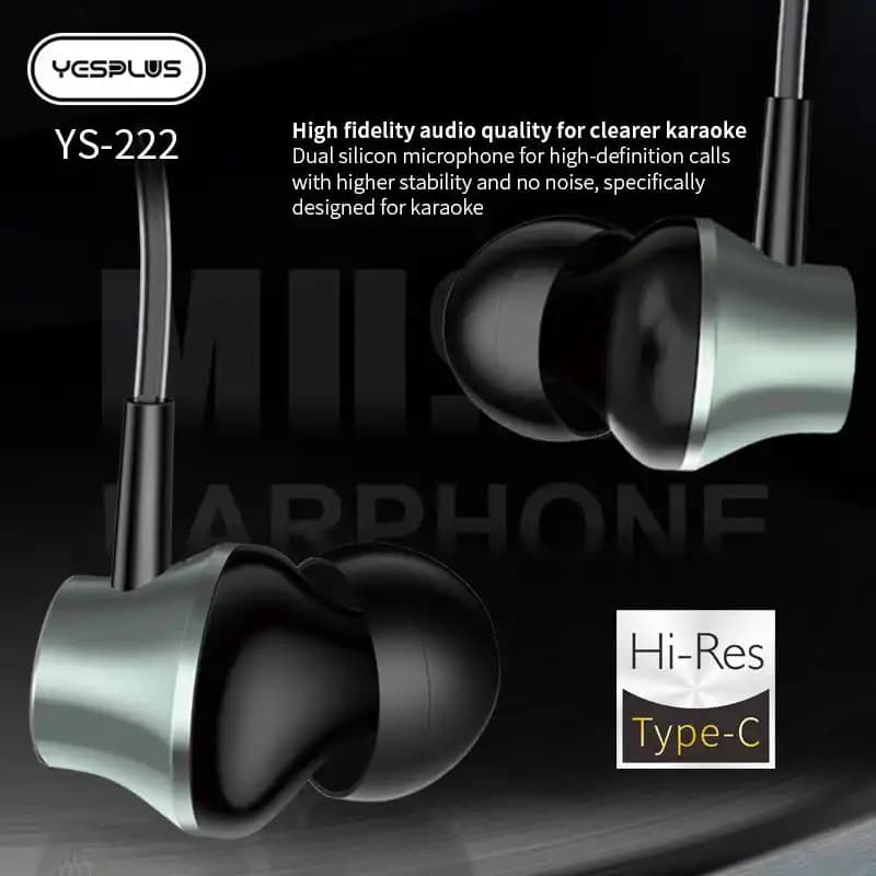 هندزفری سیمی YS-222 — تصویر ۵
