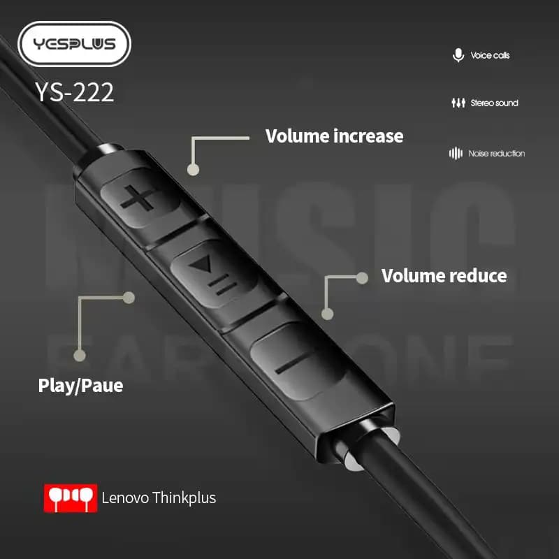 هندزفری سیمی YS-222 — تصویر ۶