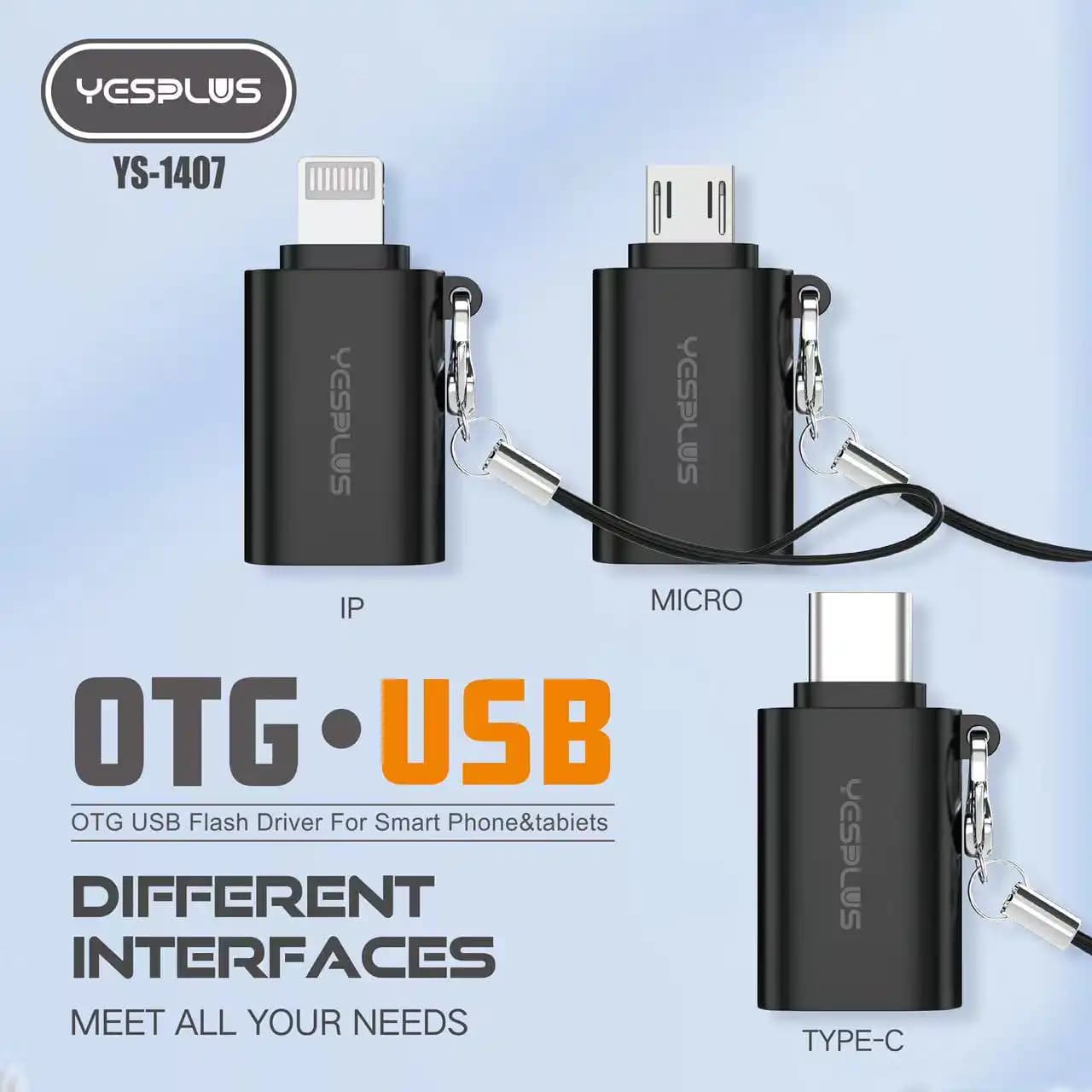 مبدل OTG YS-1407 مدل iphone — تصویر ۳