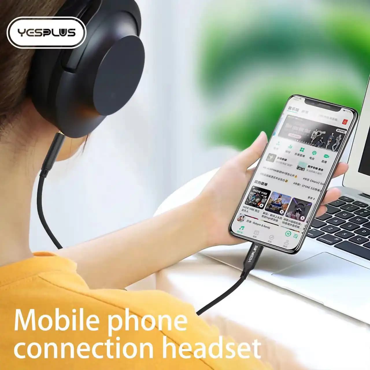 مبدل type c to aux YS-1401 — تصویر ۶