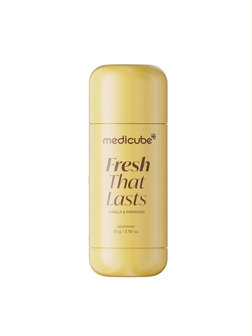 دئودورانت روشن‌کننده زیر بغل کوجیک اسید Fresh That Lasts مدیکیوب با رایحه وانیل و پسته