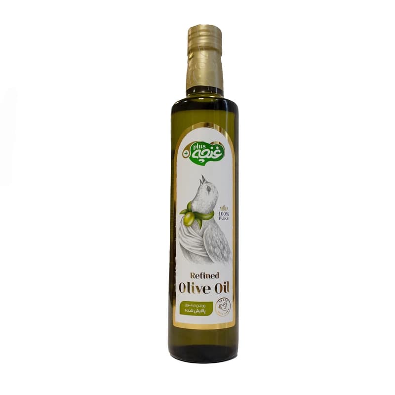روغن زیتون پالایش شده غنچه پلاس – 500 میلی لیتر