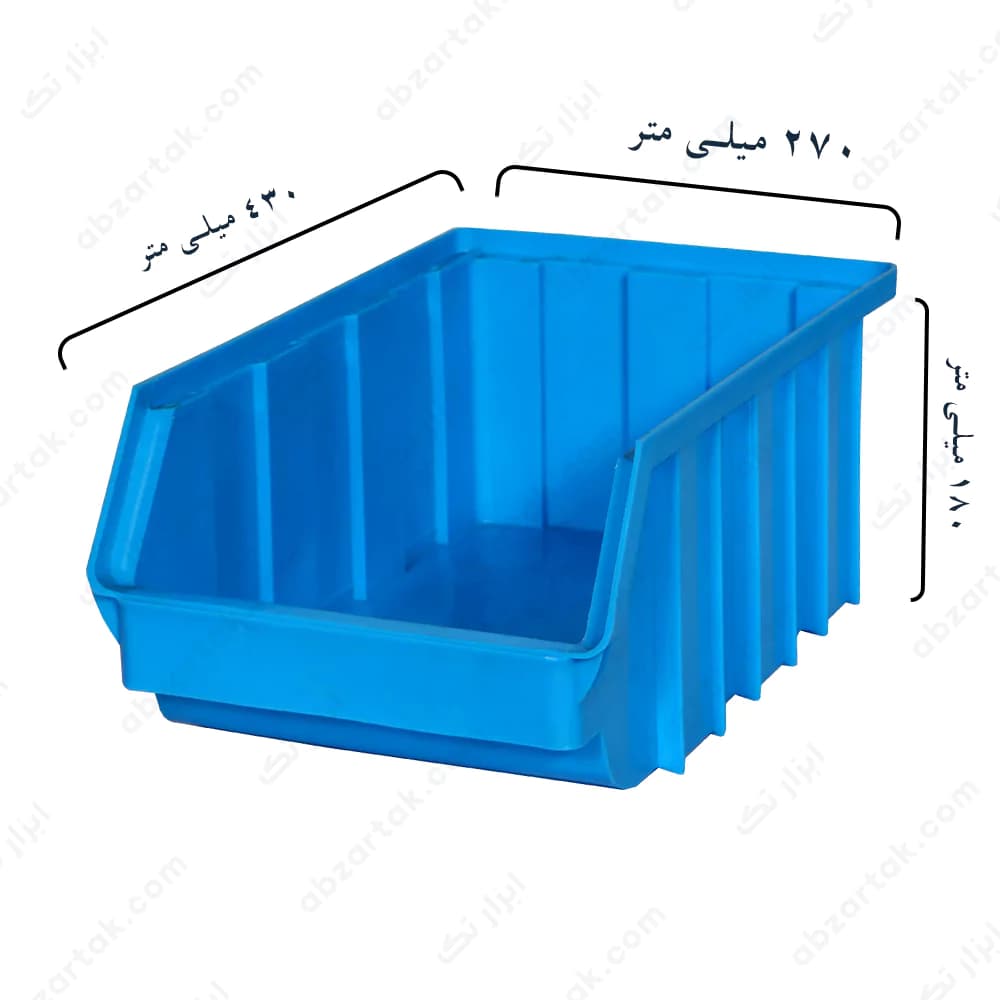 پالت پلاستیکی کشویی کد 108 برند پلاستون ایران — تصویر ۲