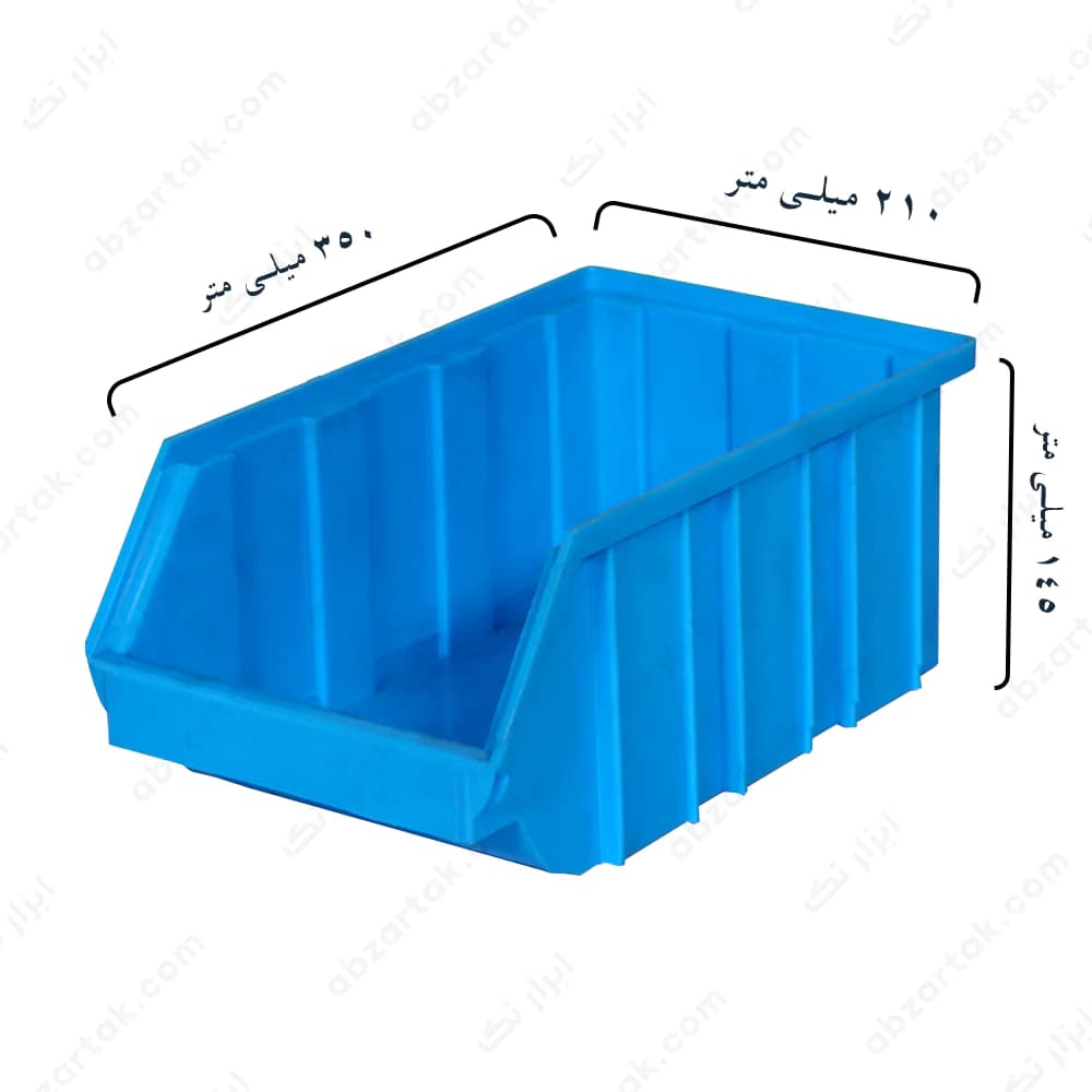 پالت پلاستیکی کشویی کد 106 برند پلاستون ایران — تصویر ۲