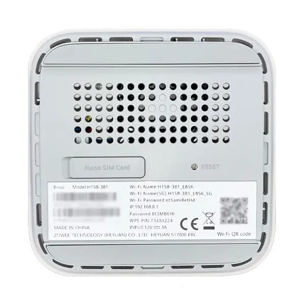 مودم استوک سیم کارتی 5G/TD-LTE رومیزی CAT20 هوآوی Huawei H158-381 du — تصویر ۳