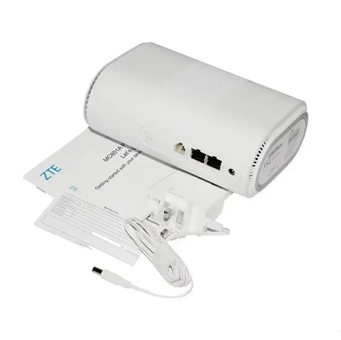 مودم سیم کارتی آنلاک 5G/TD-LTE رومیزی CAT22 زد تی ای ZTE MC801 A pro — تصویر ۴