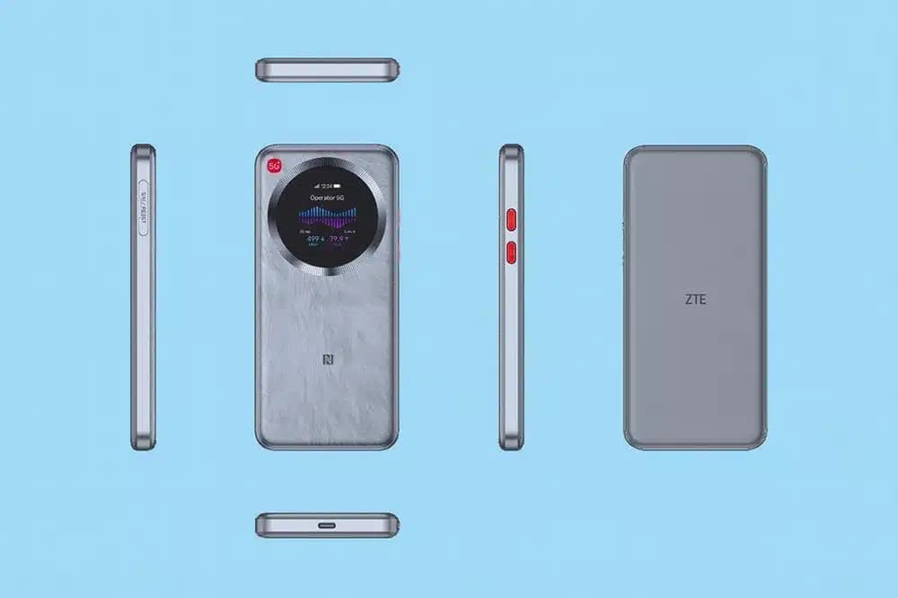 مودم سیم کارتی آنلاک 5G/TD-LTE جیبی CAT16 زد تی ای ZTE U30 Pro — تصویر ۵