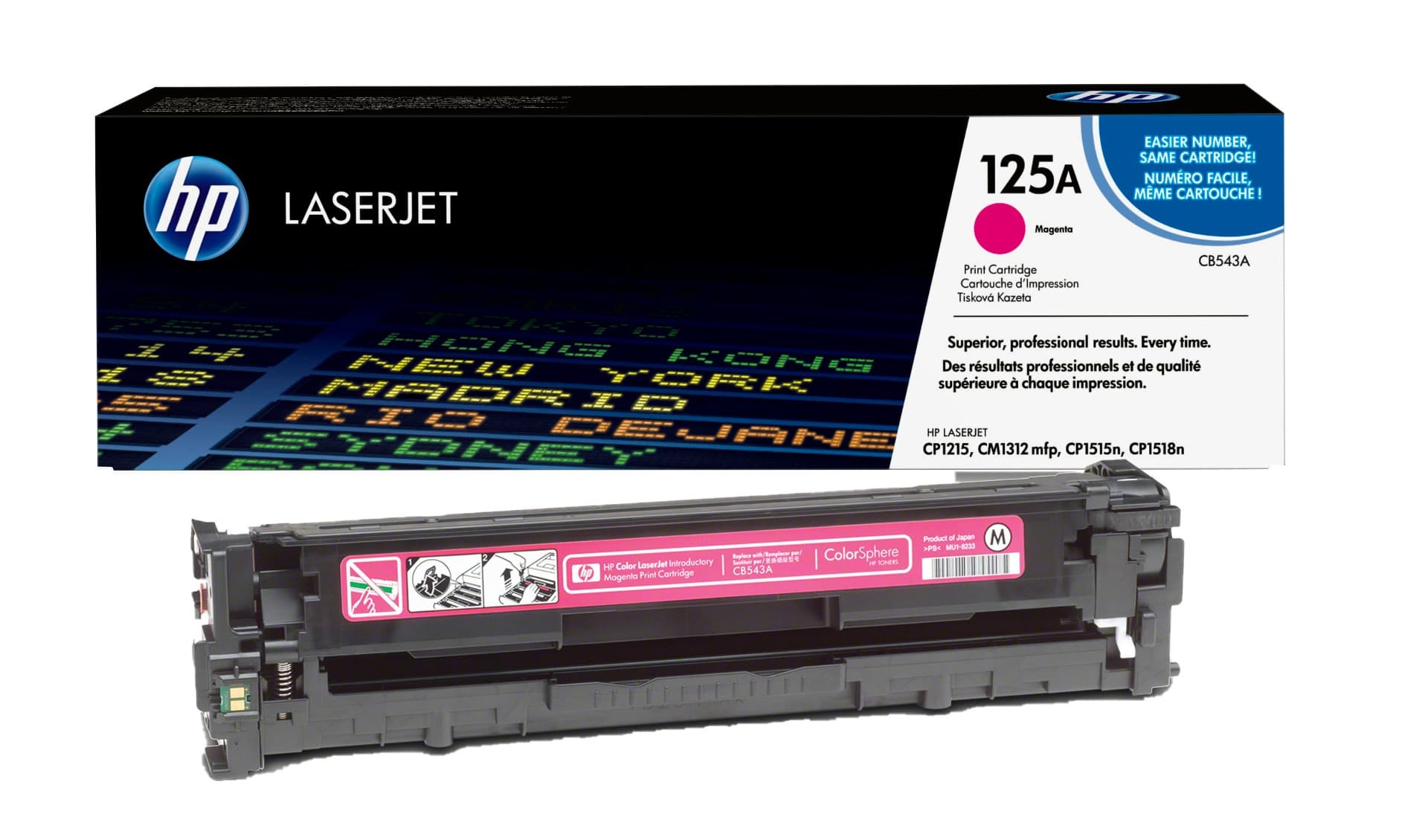کارتریج لیزری رنگی قرمز اچ پی HP 125-1215