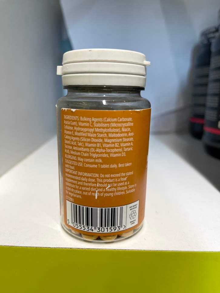 دیلی مولتی ویتامین مای ویتامینز 60 عددی DAILY MULTIVITAMIN — تصویر ۴