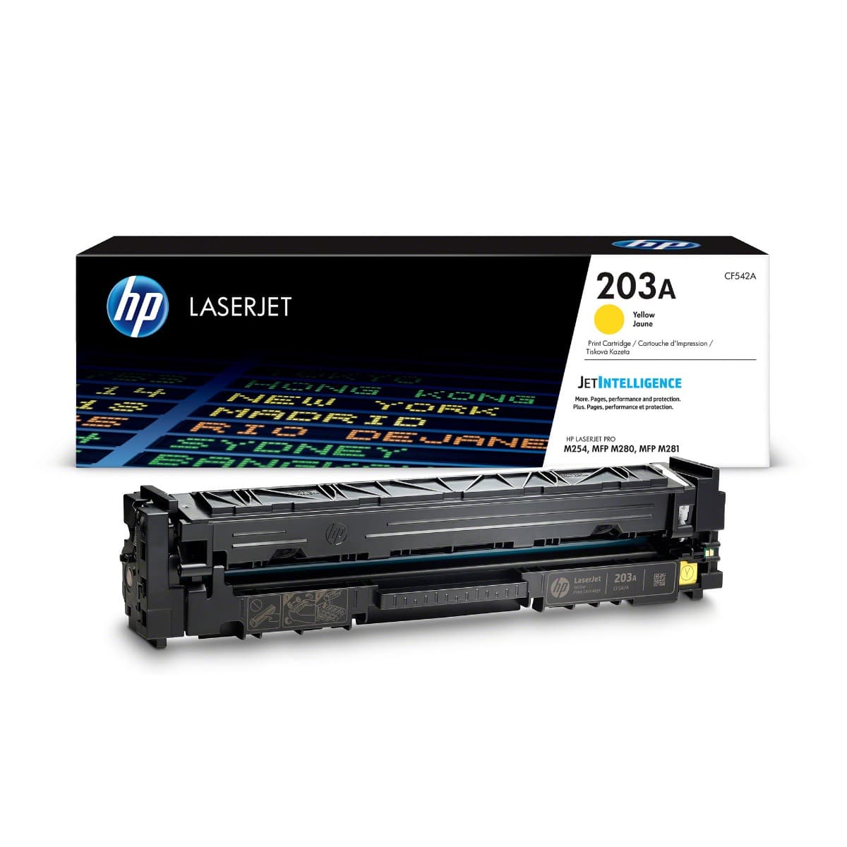 کارتریج لیزری رنگی زرد اچ پی HP 203A