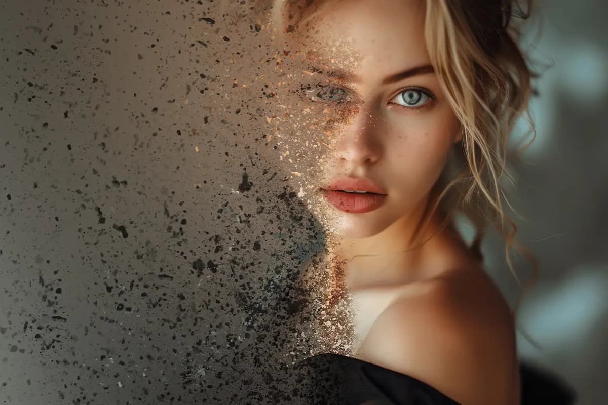 افکت پراکندگی ذرات و غبار برای عکس — تصویر ۲