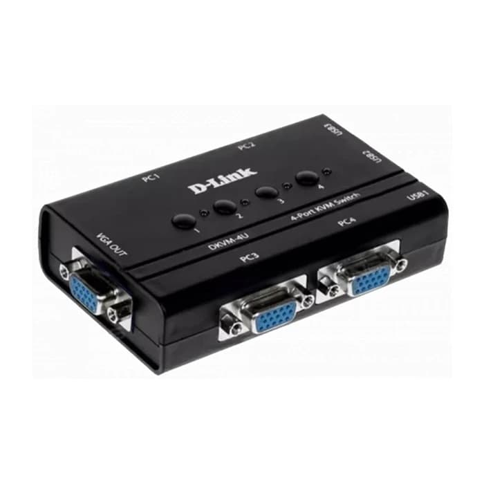 سوئیچ 4 پورت KVM USB دی لینک مدل DLINK DKVM-4U — تصویر ۵