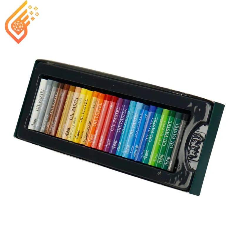 مداد شمعی 24 رنگ آریا مدل Arya Artist 2602 — تصویر ۴