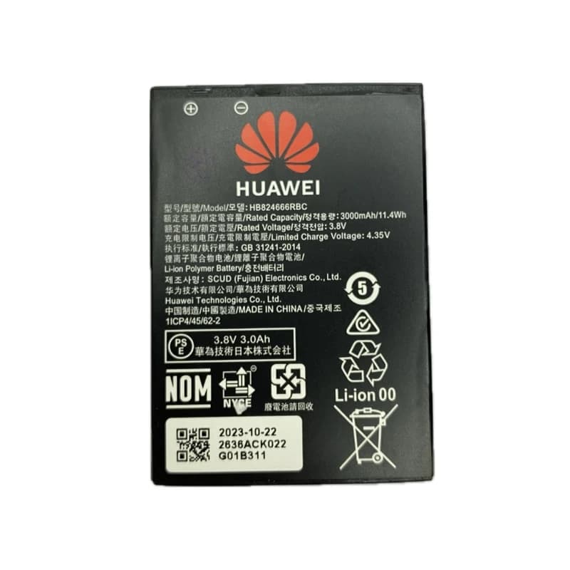 باتری لیتیومی اورجینال HUAWEI ظرفیت 3000mAh مناسب مودم هوآوی E5785 و E5577 و ایرانسل FD_M60