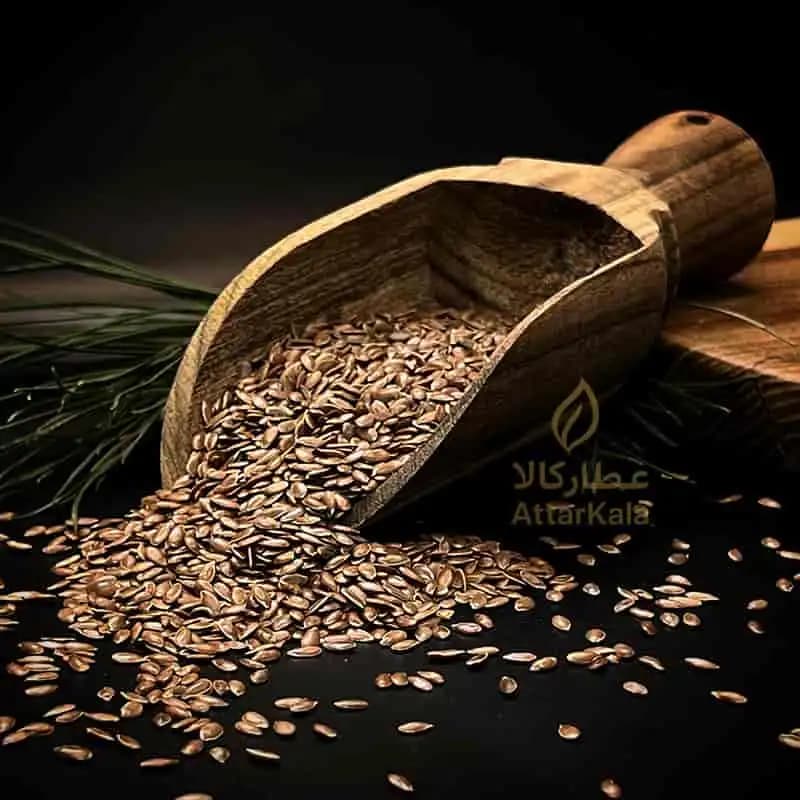 تخم کتان قهوه ای سورت لیزری