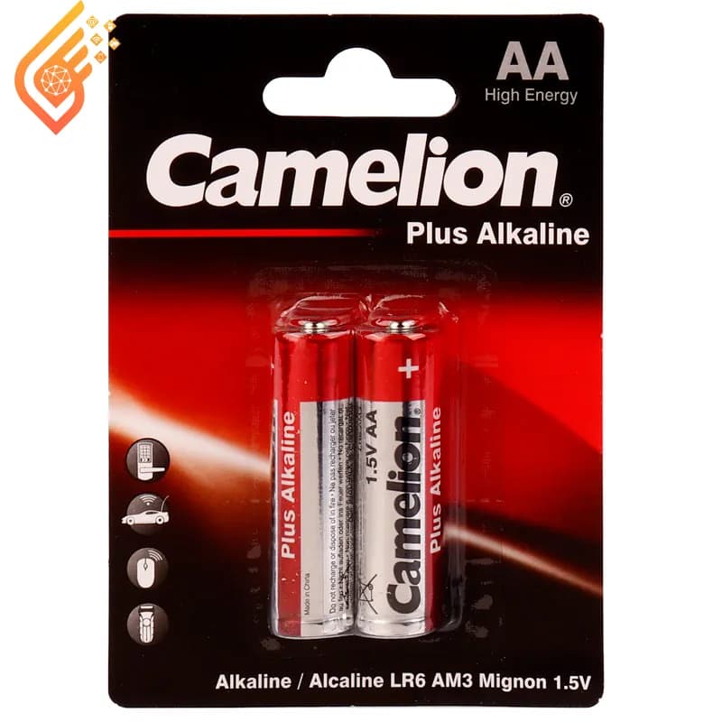 باتری دوتایی قلمی AA کملیون Plus Alkaline