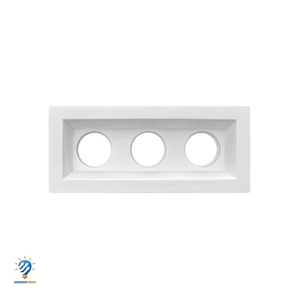 فریم گچی سه شعله بزرگ کد MR-716 آقای نور