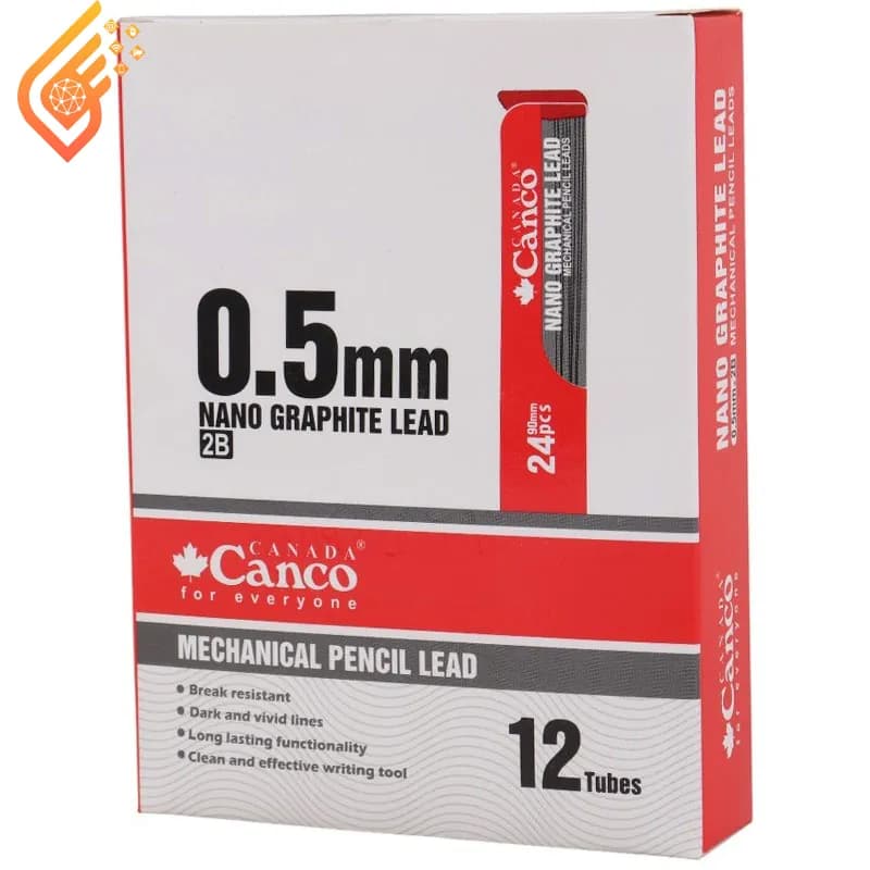 نوک مداد نوکی کنکو 0.5 میلی متر مدل Canco Nano Graphite Lead — تصویر ۲
