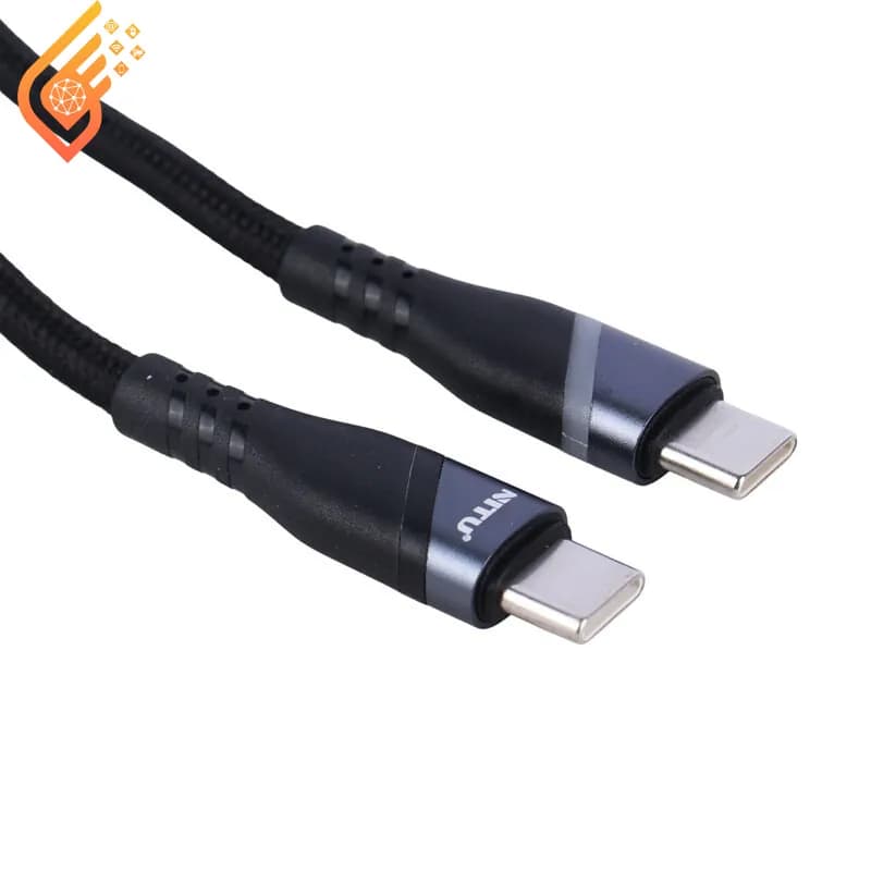کابل دو سر تایپ سی فست شارژ نیتو مدل NITU NC340 — تصویر ۳