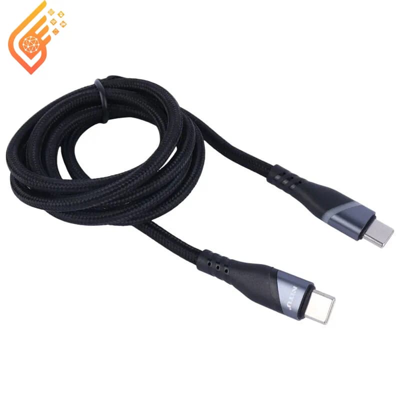 کابل دو سر تایپ سی فست شارژ نیتو مدل NITU NC340 — تصویر ۲