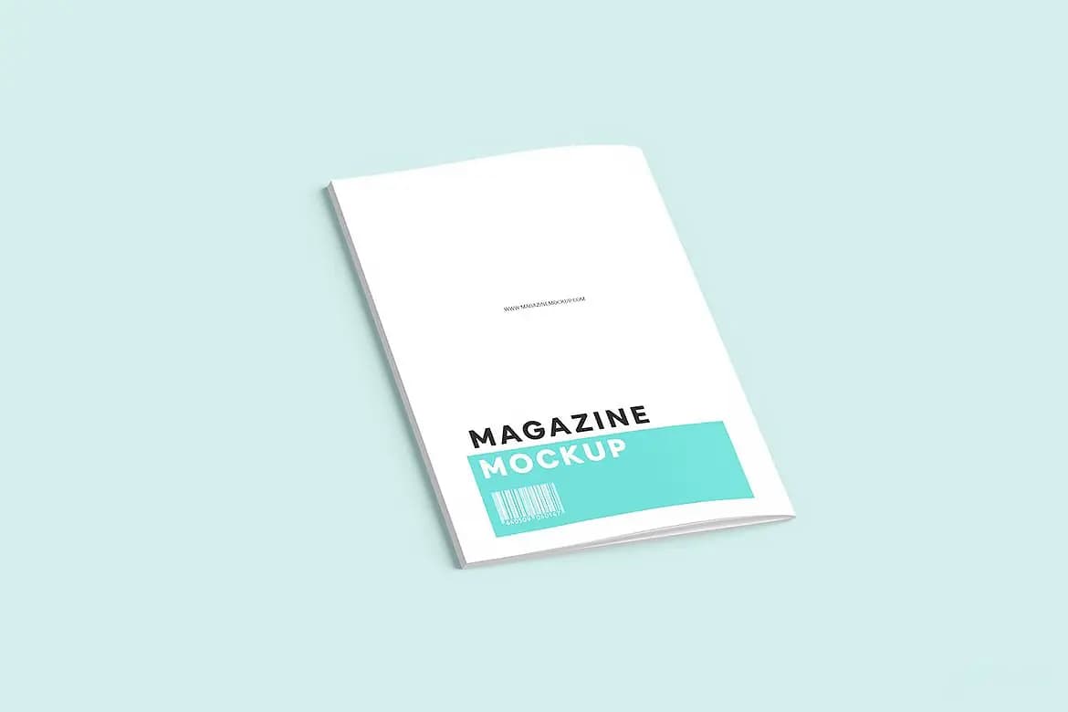 موکاپ مجله سایز US Letter – 4 فایل — تصویر ۳