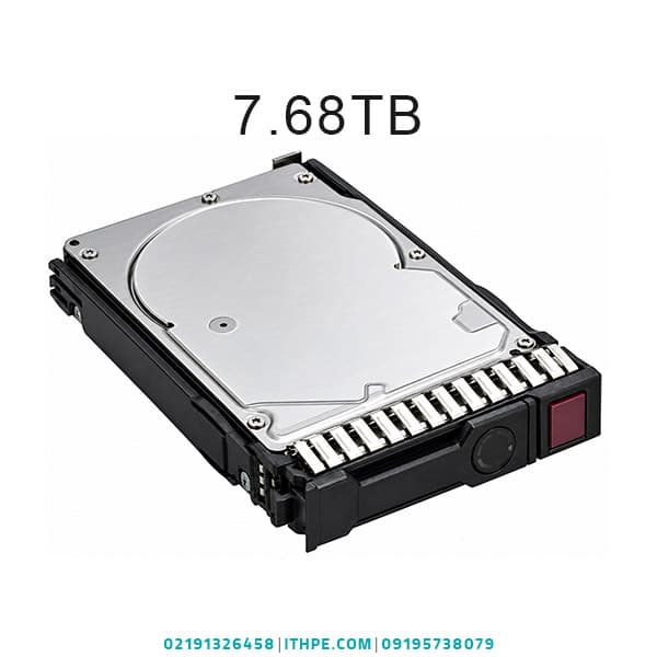 هارد سرور SSD HPE 7.68TB SATA VRO SFF SC 5210