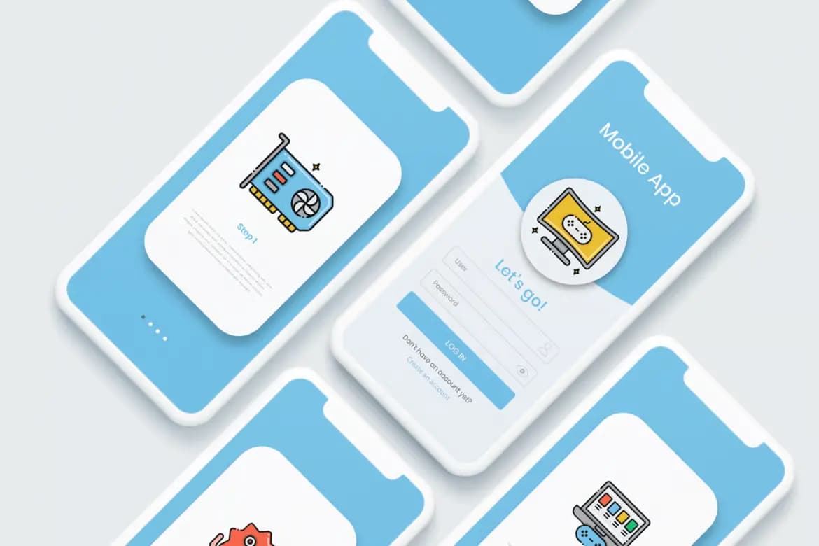 مجموعه آیکون فروشگاه آنلاین بازی — تصویر ۲