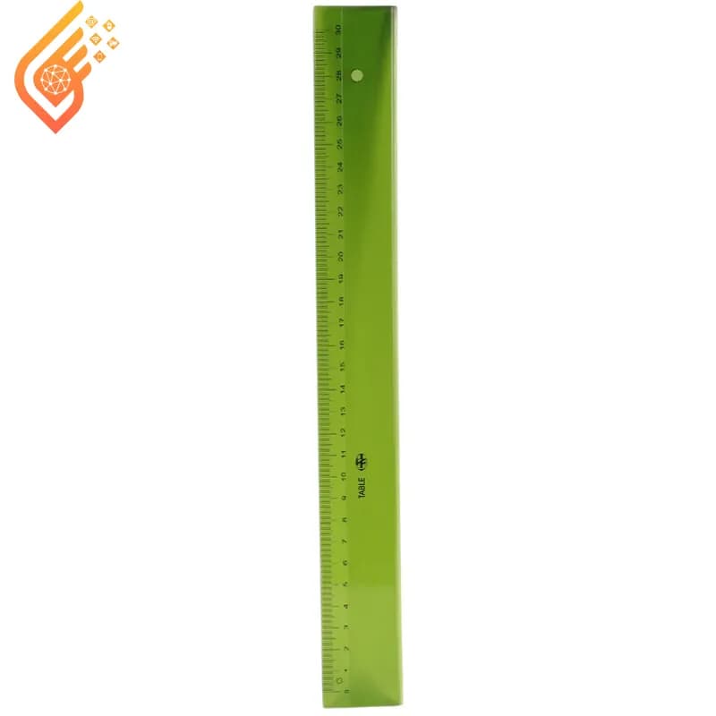 خط کش پلاستیکی لبه راپید خور تیبل Table 30cm — تصویر ۲
