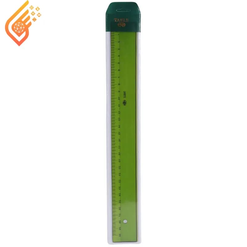 خط کش پلاستیکی لبه راپید خور تیبل Table 30cm — تصویر ۳
