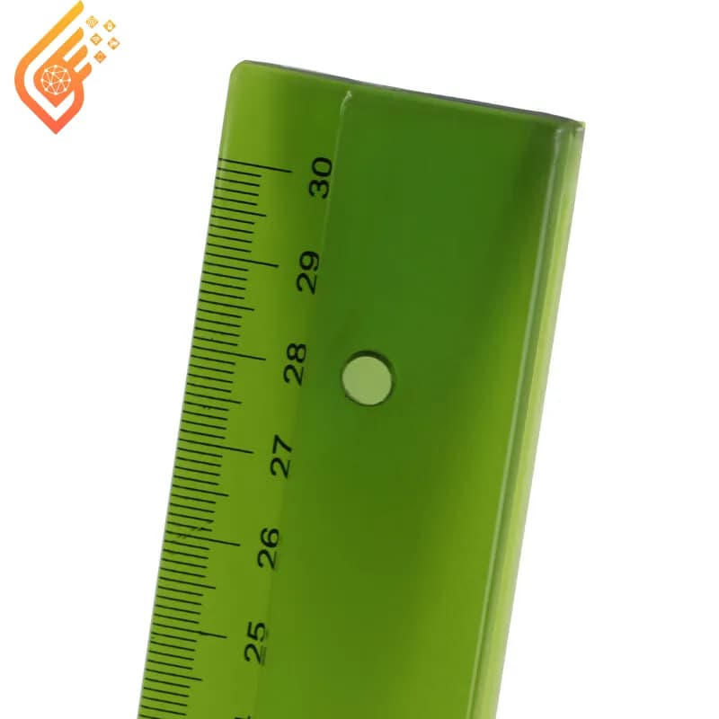 خط کش پلاستیکی لبه راپید خور تیبل Table 30cm — تصویر ۴