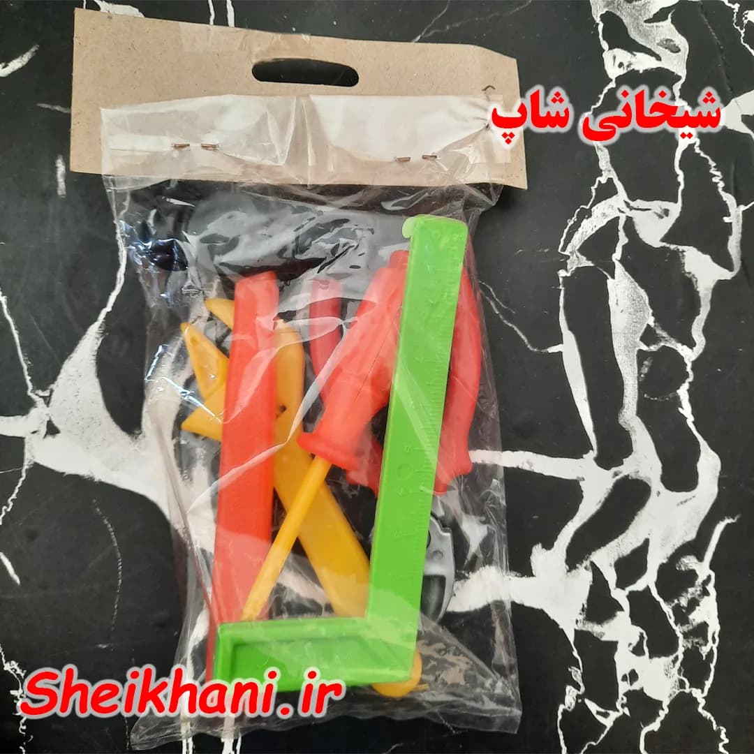 ابزار نجاری روکارتی 5 عددی دیلوکس تولس سیت — تصویر ۲