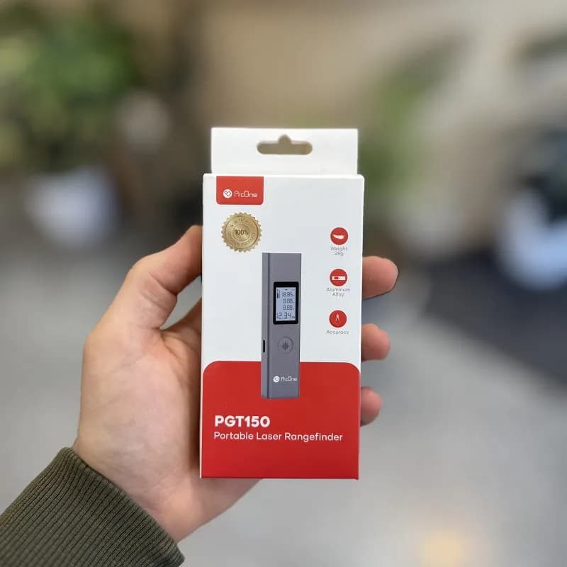 متر لیزری PROONE مدل PGT150 — تصویر ۲
