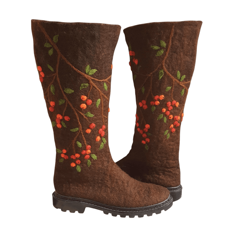 Piracanta Felted Boots– Hoorfelt Brand