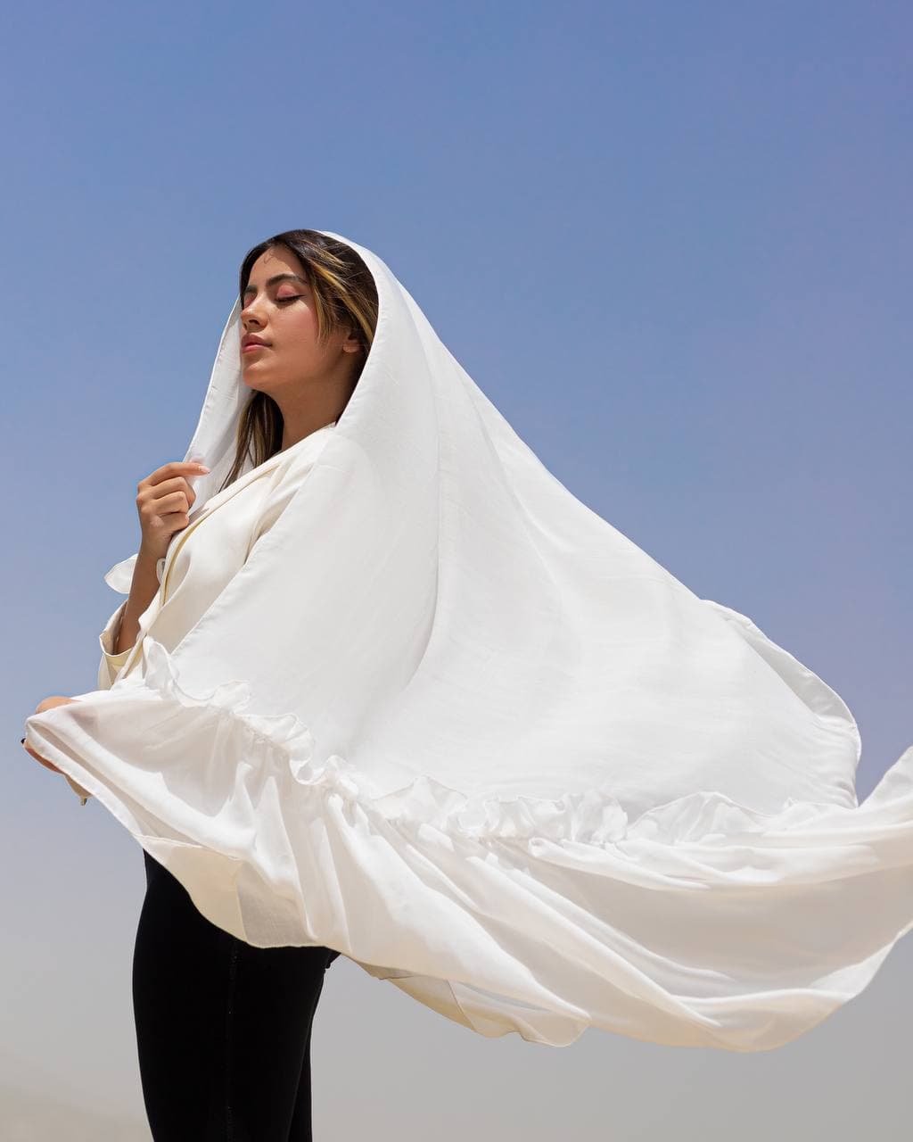 شال نخی بهاره ۷۳۷ — تصویر ۳