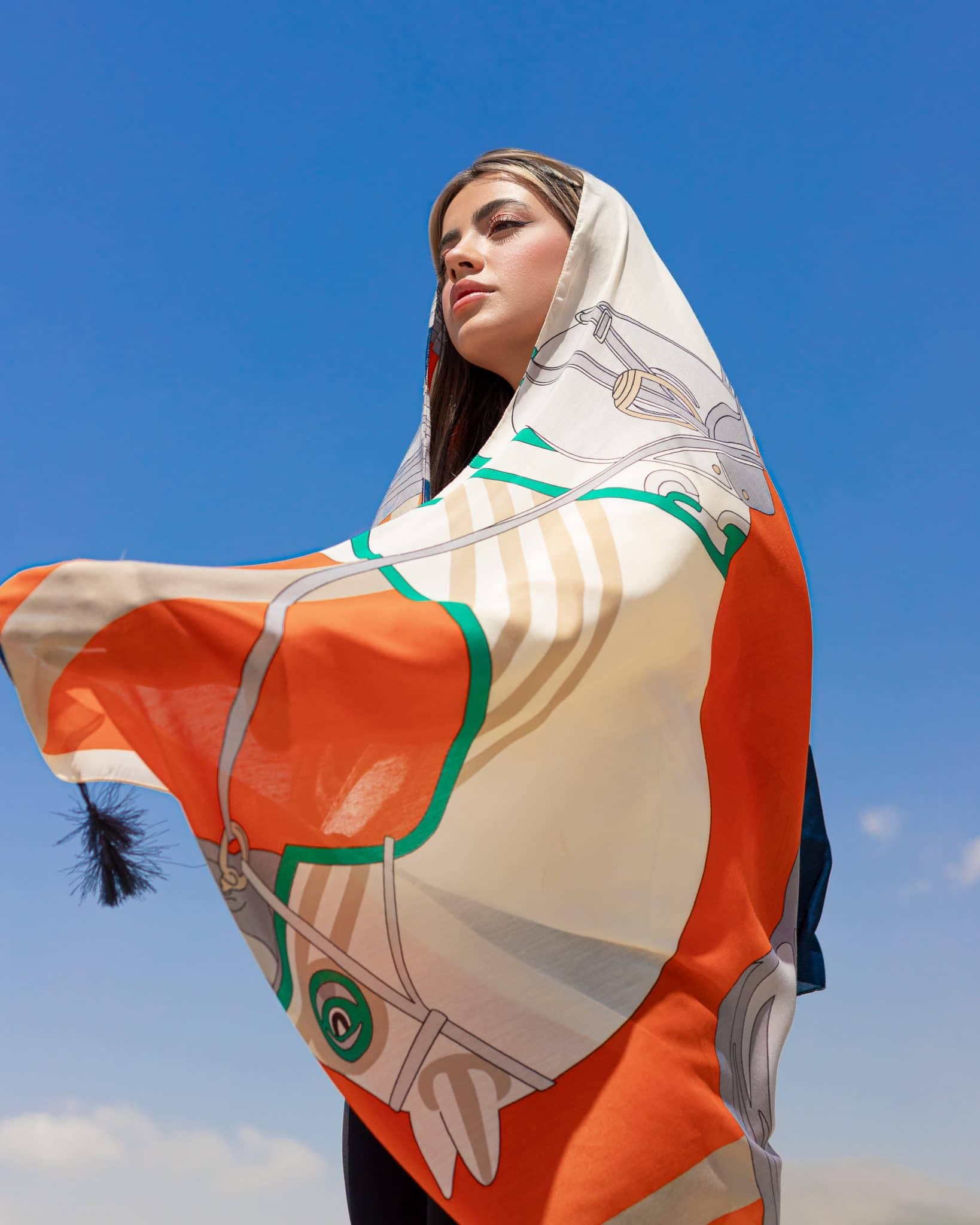 شال نخی بهاره ۷۳۵ — تصویر ۴