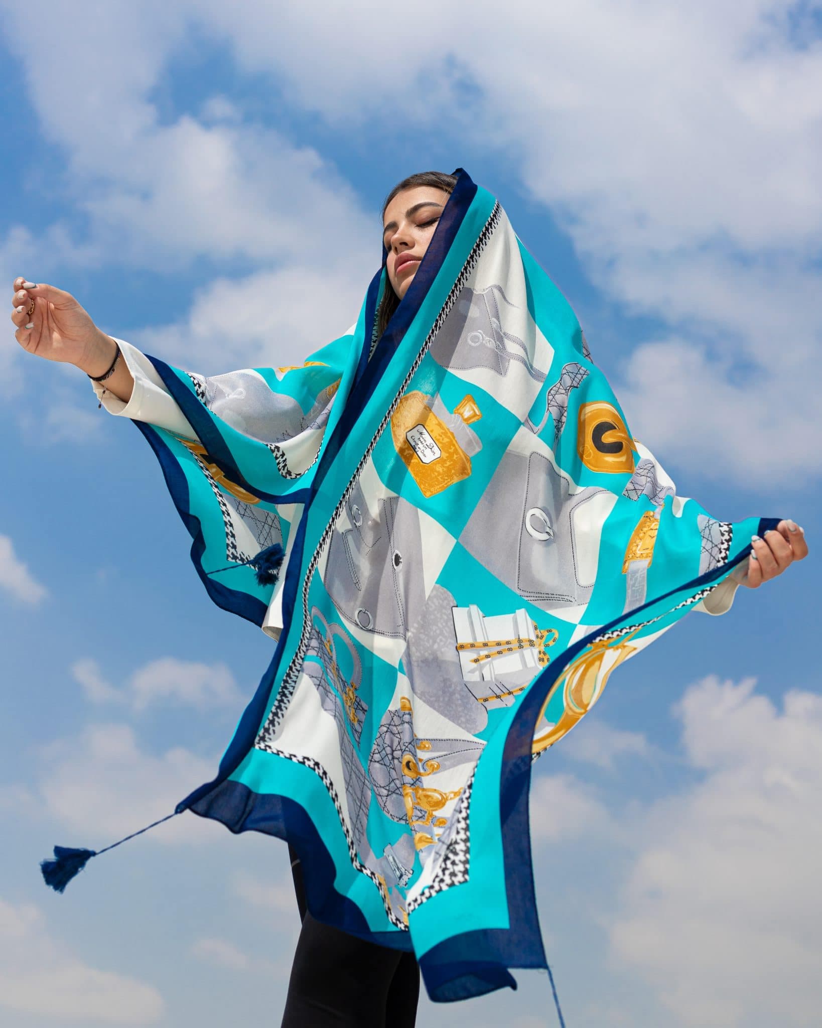شال نخی بهاره ۷۳۰ — تصویر ۴