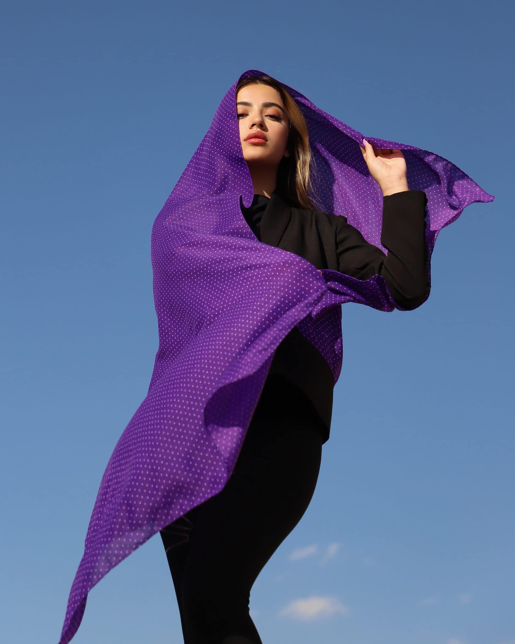 شال نخی بهاره ۶۱۳ — تصویر ۳