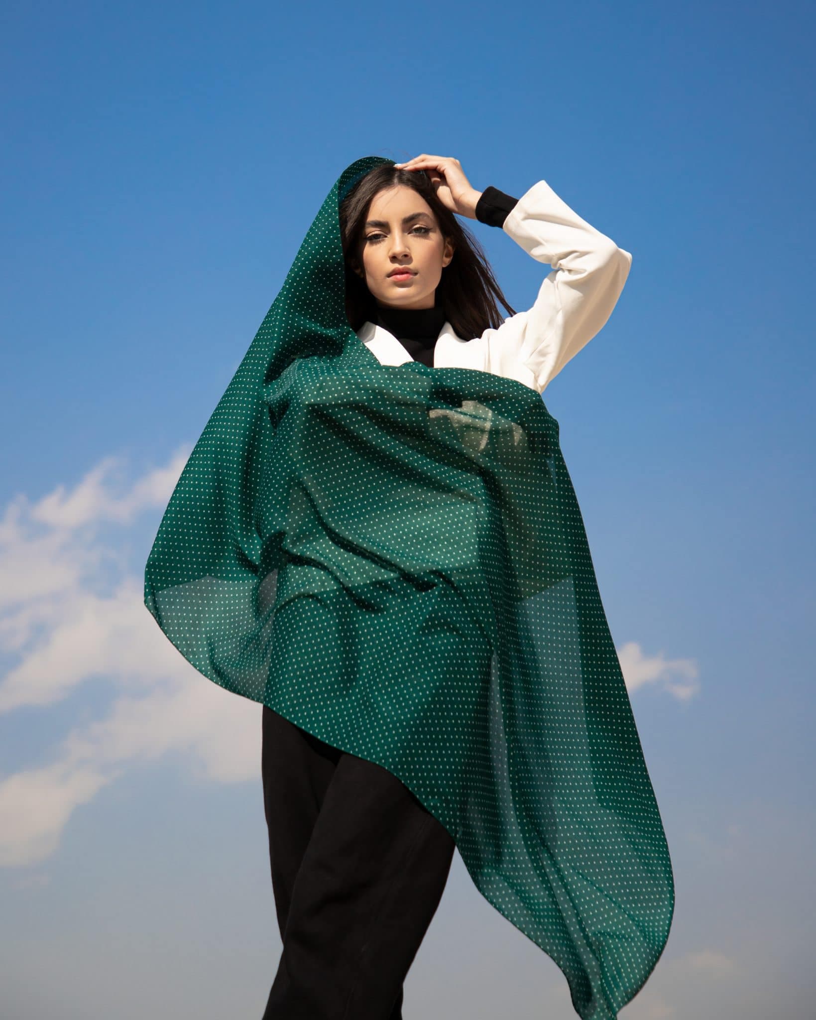 شال نخی بهاره ۶۱۳ — تصویر ۵