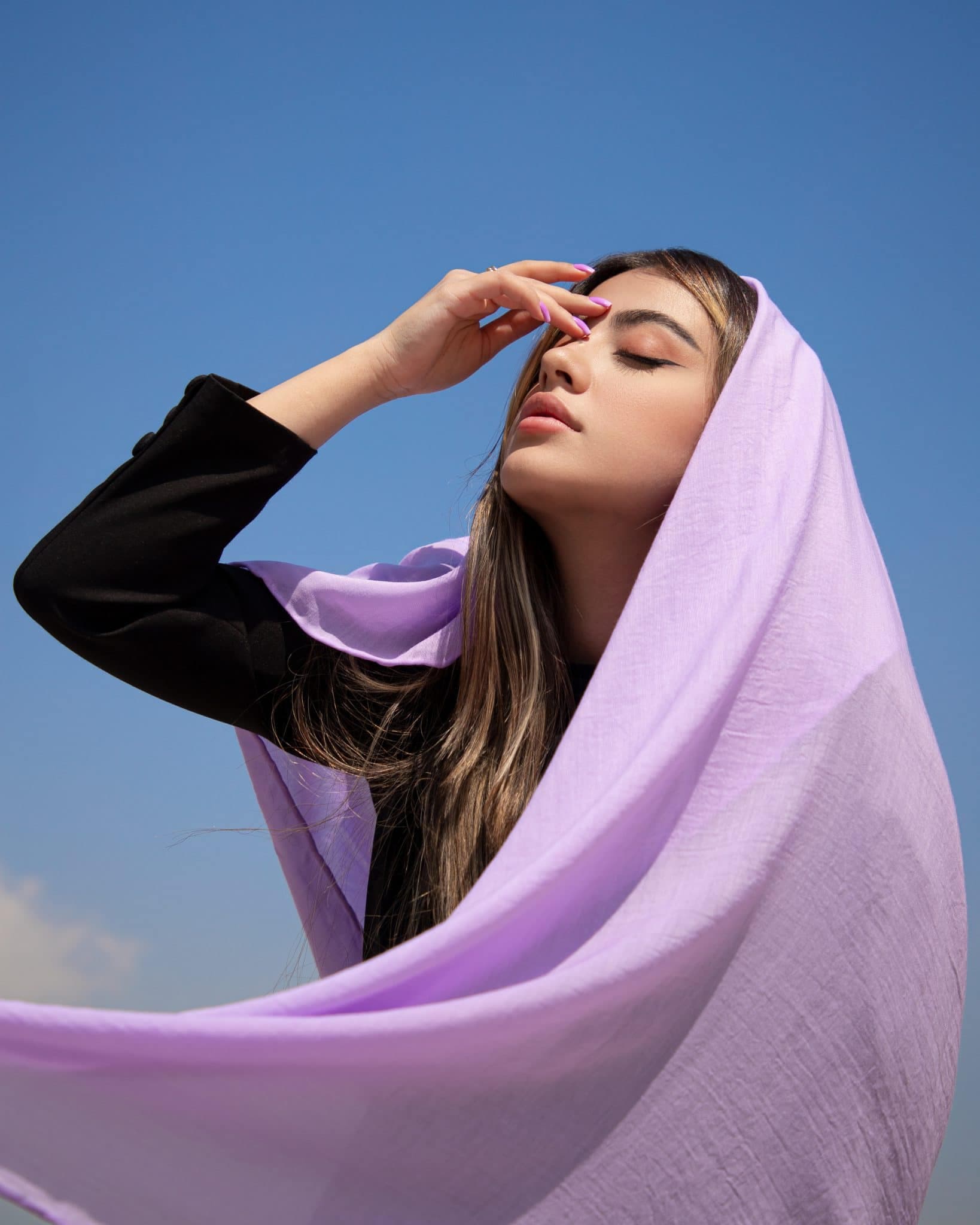روسری نخی بهاره ۶۱۰ — تصویر ۳