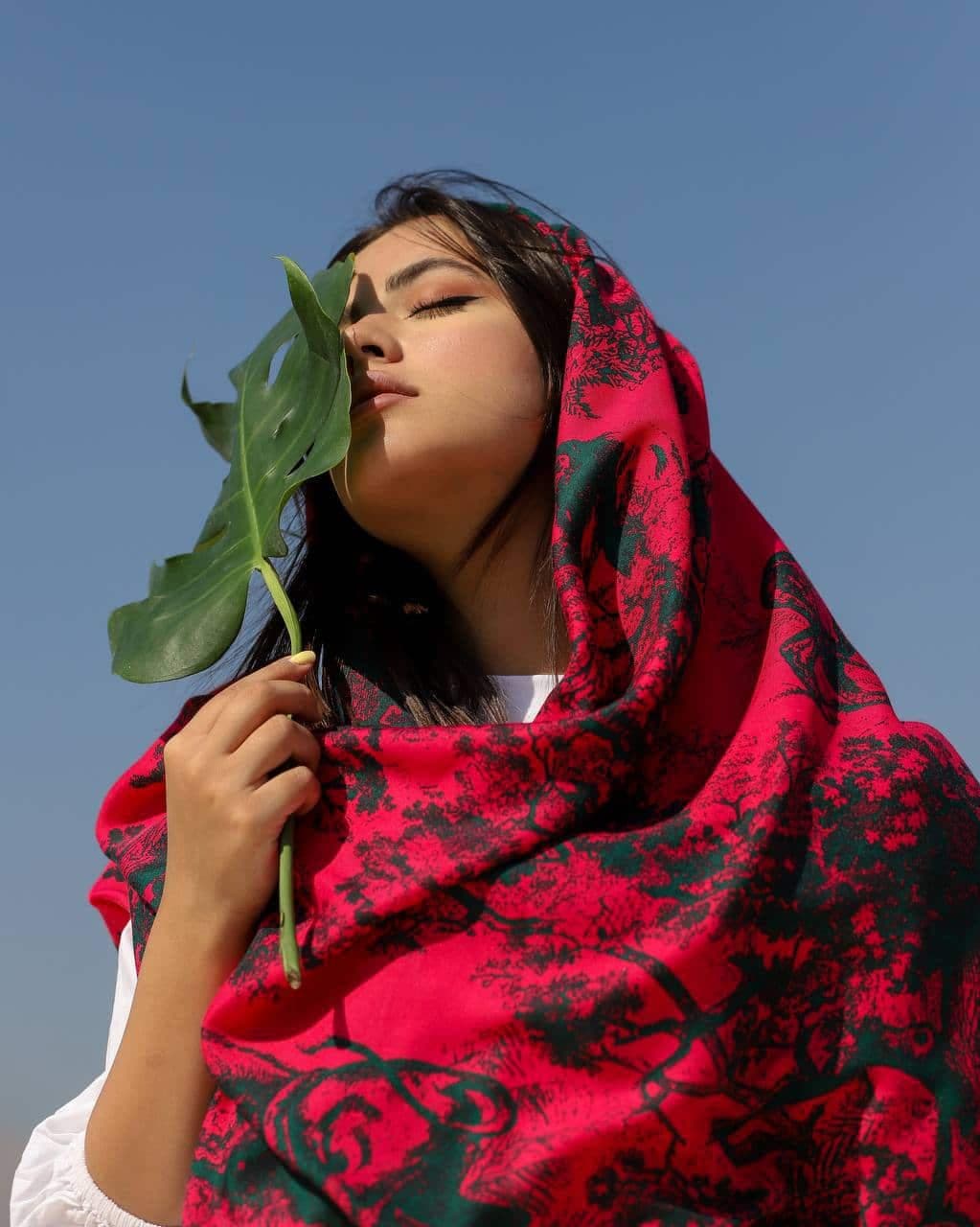 روسری کشمیر بهاره ۵۴۷ — تصویر ۴